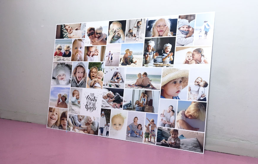 jahres collage erstellen