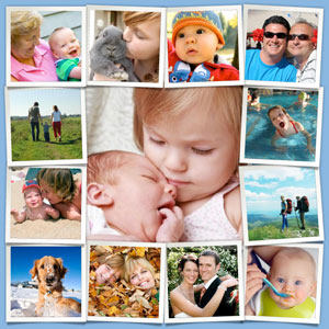 neue grund collage verspieltes raster