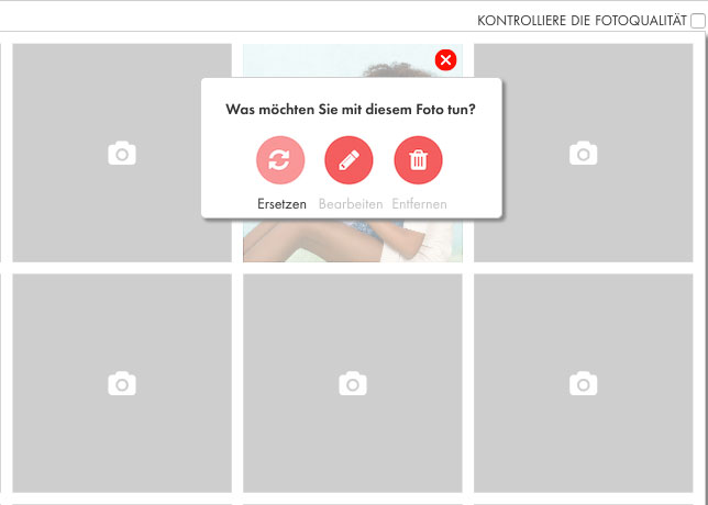Foto ersetzen